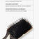 Wooden Paddle Brush Large - Christmas Limited Edition