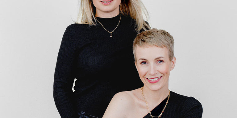 Miriam and Lisa in an interview