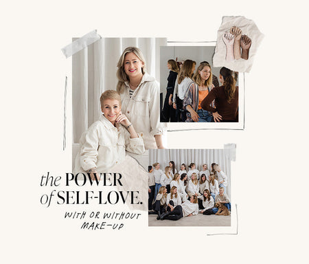 International Women's Day: the power of self-love. with or without make-up 