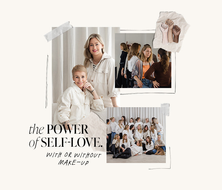 International Women's Day: the power of self-love. with or without make-up 