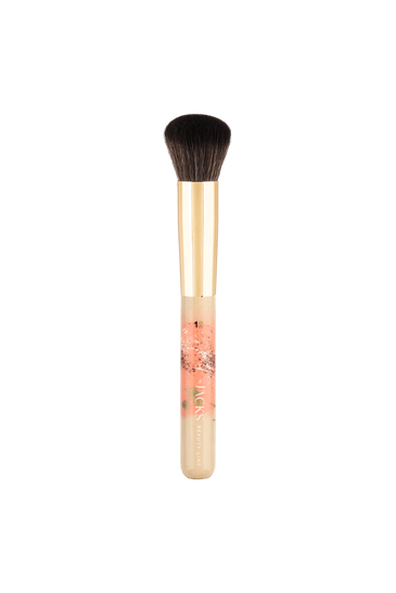 JACKS beauty line Foundationpinsel im JACKS Club Design Beige und Apricot