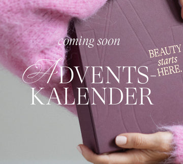 Teaser für den JACKS beauty line Adventskalender mit online Masterclass
