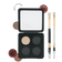 JACKS beauty line individualisierbare Lidschattenpalette und zwei Lidschattenpinsel