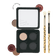 JACKS beauty line individualisierbare Lidschattenpalette und zwei Lidschattenpinsel