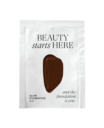 #farbwunsch_n-10, Glow Foundation Tester Sachet in N10