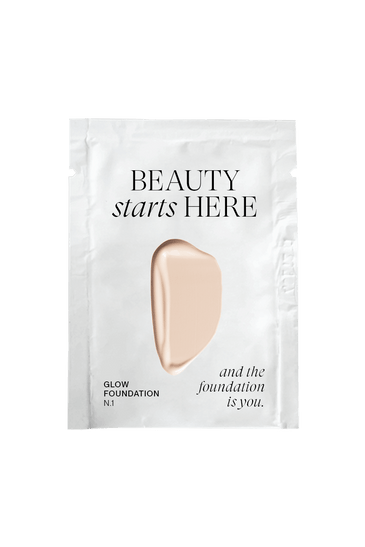 #farbwunsch_n-1, Glow Foundation Tester Sachet in N1