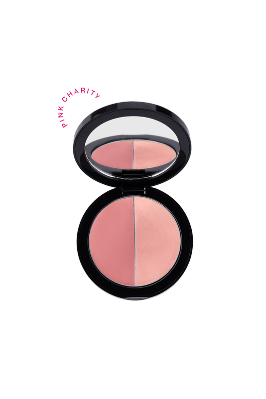 offenes JACKS beauty line Cream Blush Duo mit Spiegel