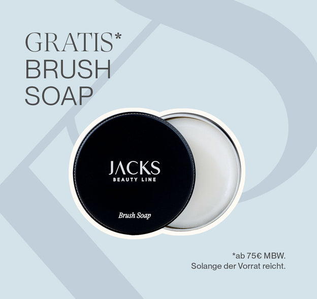 JACKS beauty line Brush Soap als Geschenk ab 75 € Bestellwert