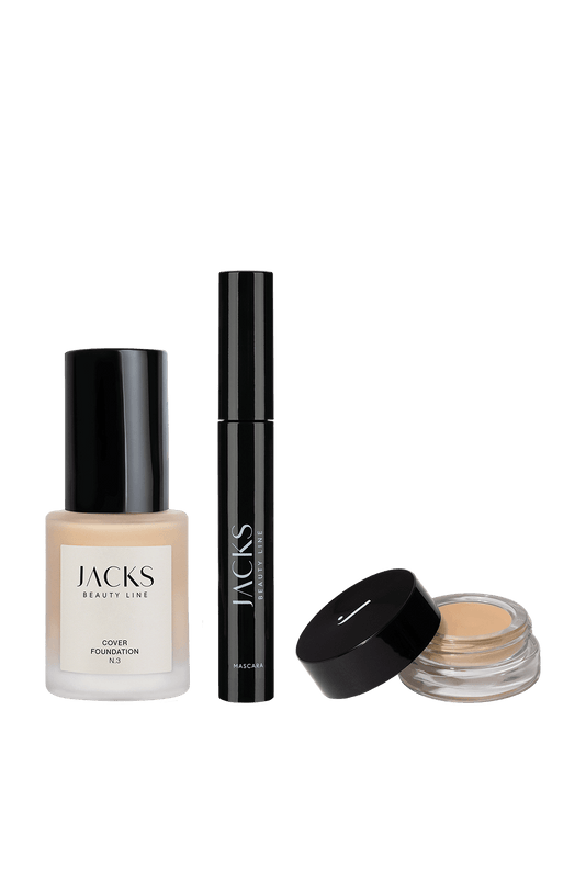 Cover Einsteiger Set mit Cover Foundation, Cover Concealer und the Mascara