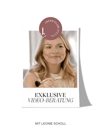 Exklusive Videoberatung mit Leonie Scholl als JACKS Club Special 