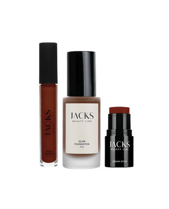 JACKS beauty line Set bestehend auf Cream Concealer, Glow Foundation und Cream Blush