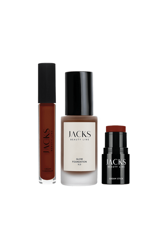 JACKS beauty line Set bestehend auf Cream Concealer, Glow Foundation und Cream Blush