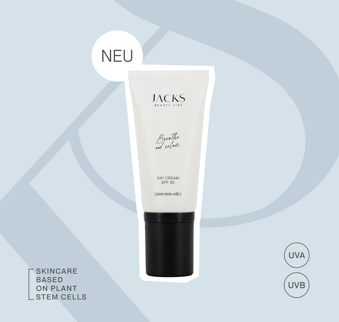 Die neue JACKS beauty line Tagescreme mit Lichtschutzfaktor 30 