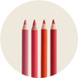 JACKS beauty line Lipliner in 4 verschiedenen Farben: Rosewood, Coral, Orange Red und Signature Red