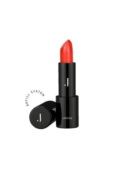 Nachfüllbarer Lipstick Orange Red von JACKS beauty line, #farbwunsch_orange-red-by-elena