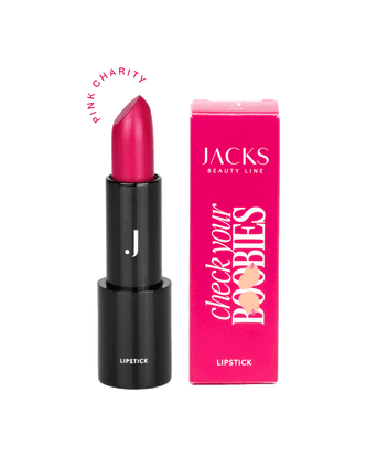 Pink Charity Lipstick von JACKS beauty line