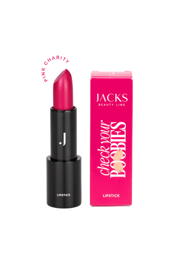 Pink Charity Lipstick von JACKS beauty line