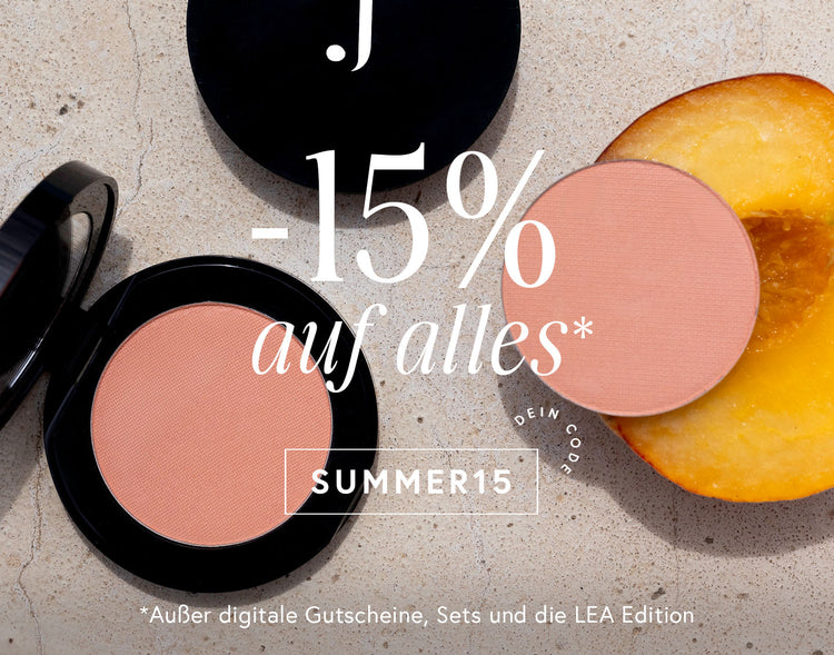 15% Rabatt für alle Kunden mit dem Code Summer15 vom 17.07. ab 8 Uhr bis zum 22.07. 