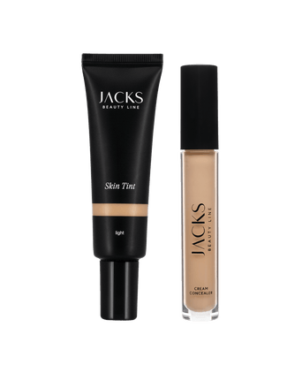 JACKS beauty line Skin Tint in Light und Cream Concealer in N3