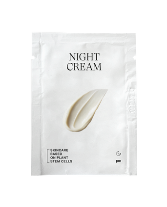 Tester Sachet mit der JACKS beauty line Nachtcreme