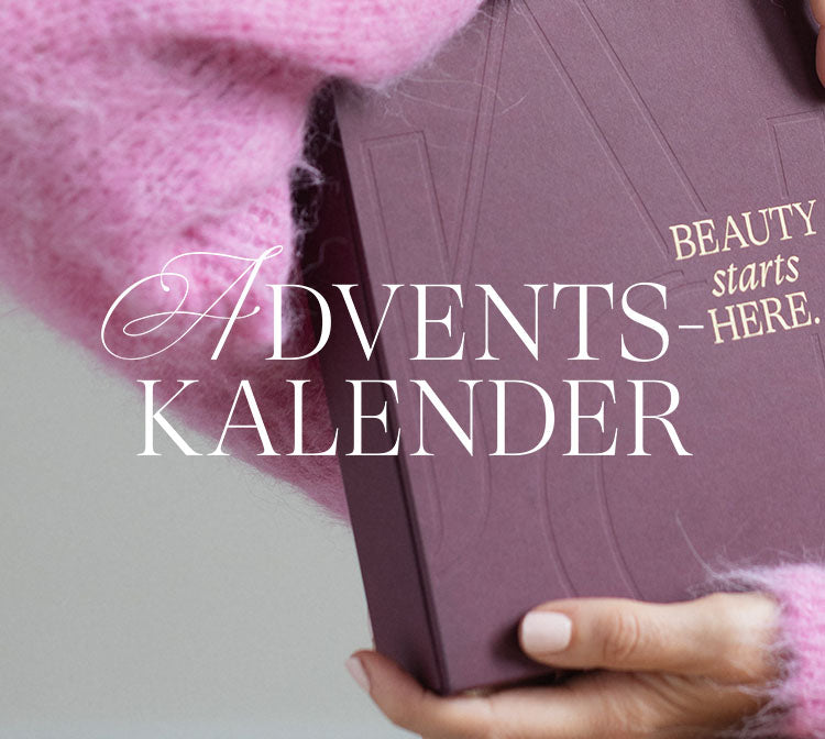 Teaser für den JACKS beauty line Adventskalender mit online Masterclass