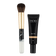 JACKS beauty line handbemalter Foundationpinsel in schwarz weiß neben dem Skin Tint light 