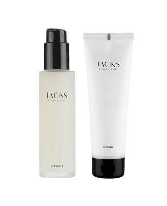 Cleanser und Peeling von JACKS beauty line