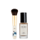 #farbwunsch_n-7, JACKS beauty line Glow Foundation N.1 neben dem M12 Mini Foundationpinsel