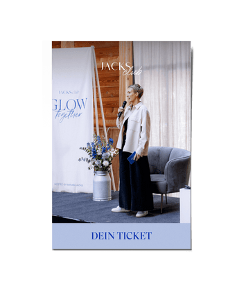 JACKS Club digitales Glow Festival Ticket mit Miriam Jacks