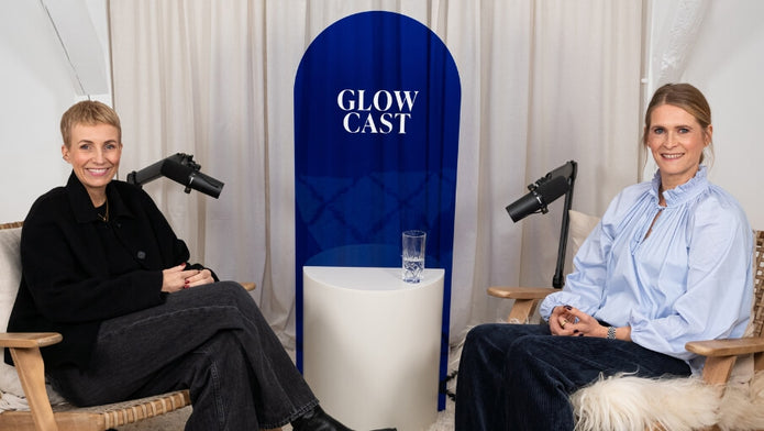 Glow Cast Folge 71 mit Miriam Jacks und Jean Grevsmühl im Podcast Studio