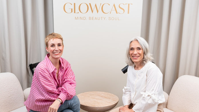 Andrea Thümmel als Gast bei Miriam Jacks im Beauty Podcast Glowcast