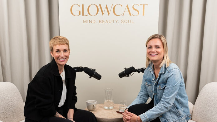 Lena Marie Glas als Gast bei Miriam Jacks im Beauty Podcast Glowcast