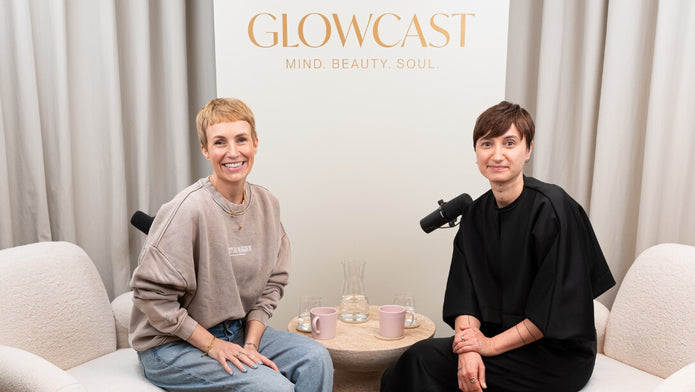 Heike Katzenberger als Gast bei Miriam Jacks im Beauty Podcast Glowcast