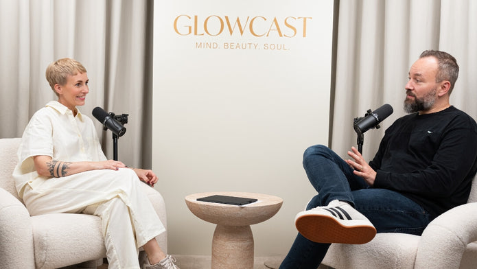 Christian Jacks als Gast bei Miriam Jacks im Beauty Podcast Glowcast