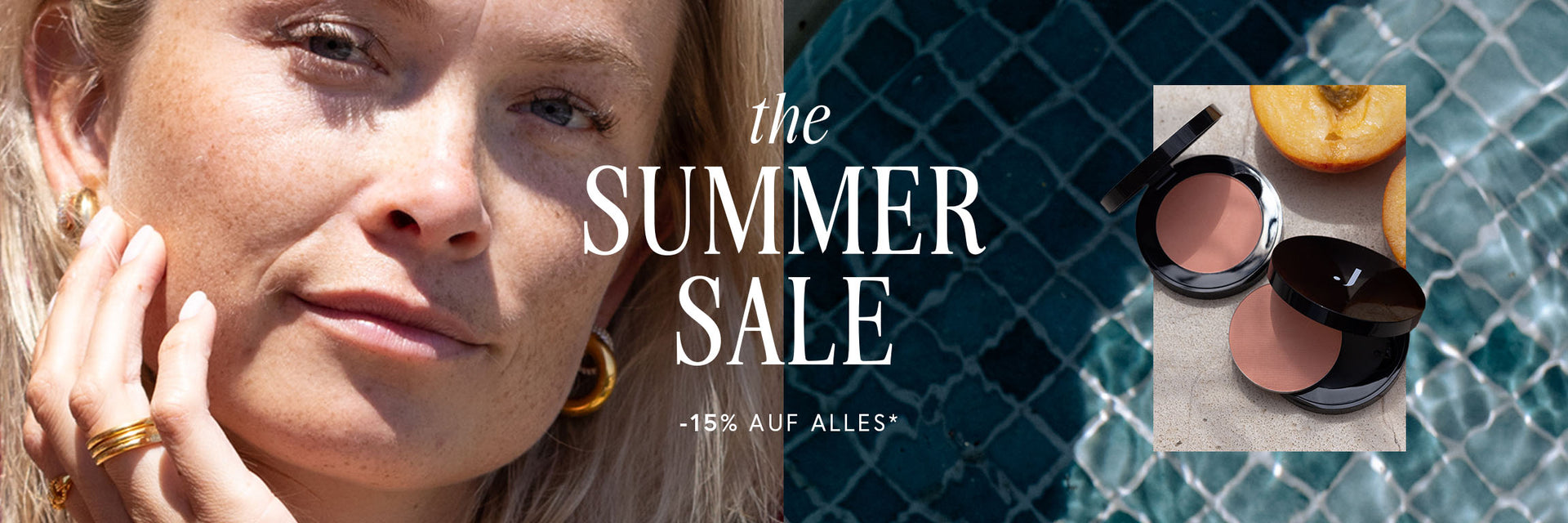 Nadine Berneis für den Summer Sale von JACKS beauty line